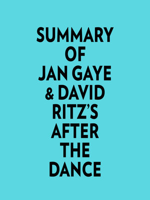 cover image of Summary of Jan Gaye & David Ritz's After the Dance